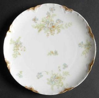 Haviland Schleiger 52b Coupe Salad Plate, Fine China Dinnerware   H&Co,Blank 23,