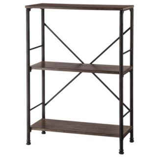 Book case Threshold Mixed Material 2 Shelf Bookcase   Brown