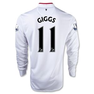 Nike Manchester United 12/13 GIGGS LS Away Soccer Jersey