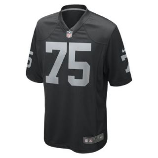 NFL Oakland Raiders (Howie Long) Mens Football Home Game Jersey   Black