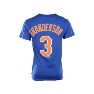New York Mets Curtis Granderson Majestic MLB Official Player T Shirt