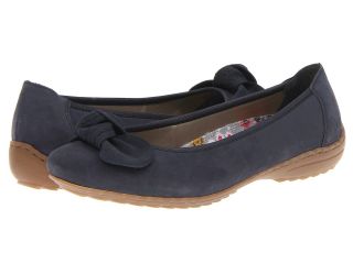 Rieker L2264 Daniela 64 Womens Flat Shoes (Blue)