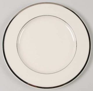 Castleton (USA) St. Regis Luncheon Plate, Fine China Dinnerware   White With Pla