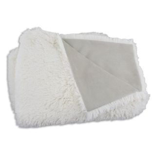 Chooty & Co Shaggy Sand Passion Suede Oyster 26 x 40 in. Blanket Multicolor  