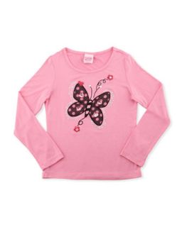 Butterfly Jersey Top, 4 6X