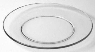Anchor Hocking Presence Clear Dinner Plate   Clear, Plain/Smooth, Utilityware