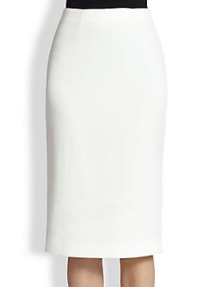 Burberry London Knit Skirt   White