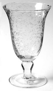 Artland Crystal Iris Iced Tea   Clear, Bubble Glass