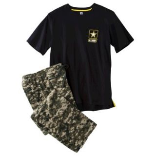 Mens U.S. Army Pajama Set   Green L