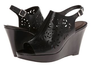 Tahari Jasmine Womens Wedge Shoes (Black)