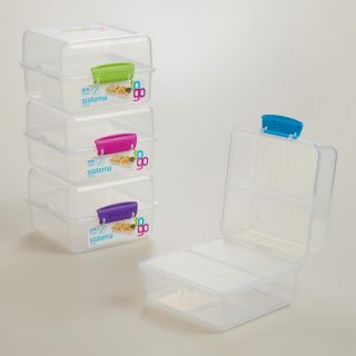 Sistema Klip It Lunch Cubes, Set of 4   World Market
