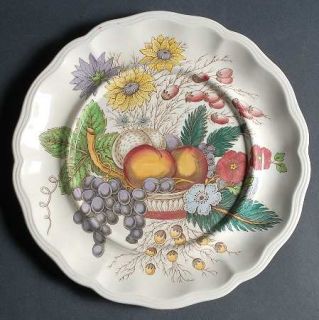 Spode Reynolds Underplate for Tureen, Fine China Dinnerware   Fruits & Flowers I