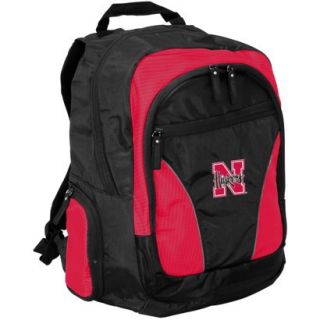 Logo Nebraska Backpack   Black/ Red