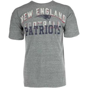 New England Patriots GIII NFL Park Tri Blend T Shirt