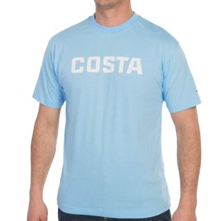 Costa Solar System Shirt   UPF 40+  Short Sleeve (For Men)   BLUE (2XL )