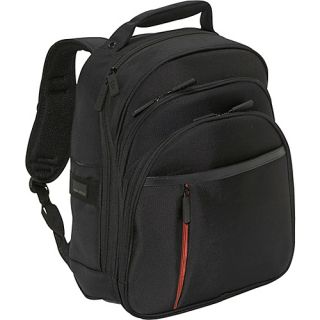 Luxe Backpack   Black/Orange
