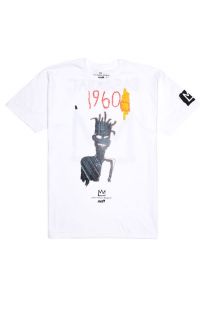 Mens Neff Tee   Neff   Basquiat 1960 T Shirt