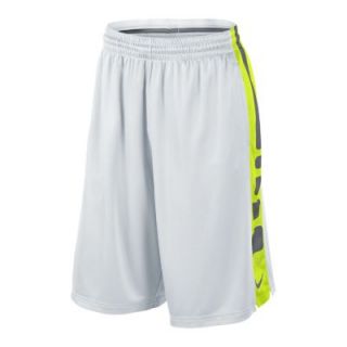 Nike Elite Stripe Mens Basketball Shorts   White