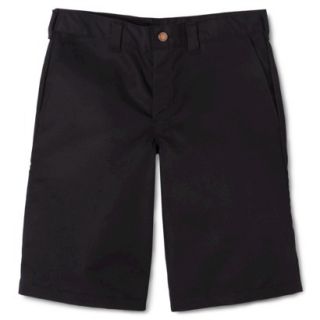 Dickies Mens Regular Fit Flex Fabric Flat Front Shorts   Black 38