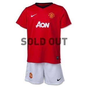 Nike Manchester United 13/14 Kids Home Soccer Kit