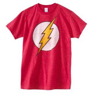Mens Flash Graphic Tee   Red XXL