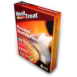 Heat Treat 12 hour Adhesive Personal Heating Patches (box Of 4)