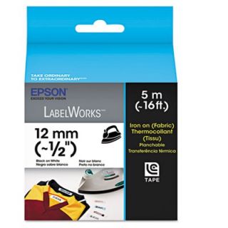 Epson LabelWorks Iron On Fabric LC Tape Cartridge