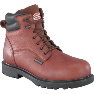 Iron Age Waterproof Composite Toe Hauler Boot   Brown, Size 6 1/2, Model IAO160