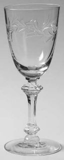 Tiffin Franciscan Dolores Wine Glass   Stem #17453, Cut
