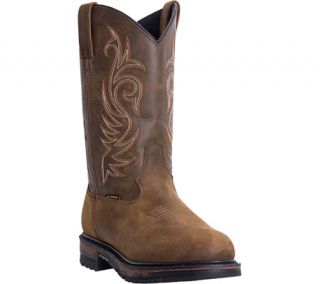 Mens Laredo Waterproof Steel Toe 11 68132   Tan Cheyenne Boots