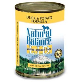 Limited Ingredient Diets Premium Duck and Potato Formula Canned Dog Food