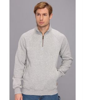 Carhartt MW Qtr Zip Mock Neck Sweatshirt Mens Sweatshirt (Gray)
