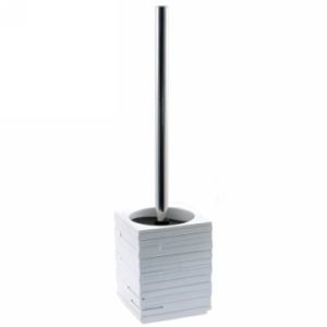 Gedy QU33 02 Quadrotto Toilet Brush with Holder