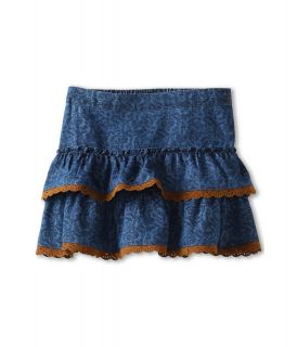 Lucky Brand Kids Girls Saloon Denim Skirt Girls Skirt (Blue)