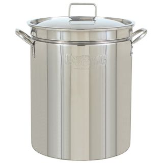 Bayou Classic 36 quart Stainless Steel Stockpot With Lid
