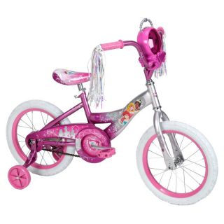 Huffy Disney Princess 16 in. Bike with Jewel Case and Accessories Multicolor  