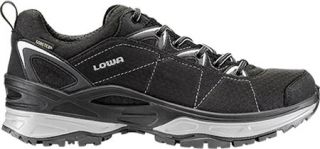 Womens Lowa Ferrox GTX® Lo   Black/Grey Lace Up Shoes