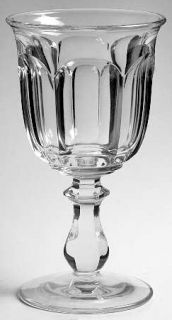 Imperial Glass Ohio Old Williamsburg Clear Water Goblet   Stem #341, Clear