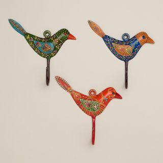 Spring Birds Hooks, Set of 3   World Market