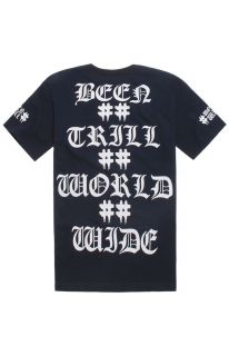 Mens Been Trill T Shirts   Been Trill Worldwide T Shirt