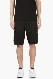 Diesel Black Cargo Shorts