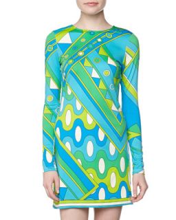 Morgan Geometric Pattern Dress, Ocean Ave