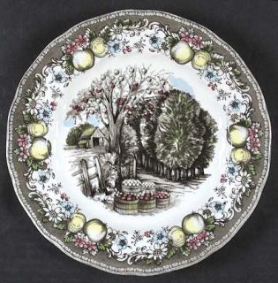 Johnson Brothers Friendly Village, The (Made In England Accent Luncheon Plate,