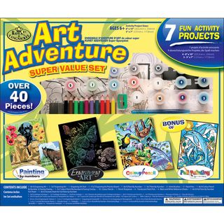 Art Adventure Super Value Pack Kit 40+ Pieces