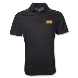 hidden Ghana Polo Shirt (Black)