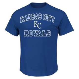 MLB Mens Kansas City Royals T Shirt   Blue (L)