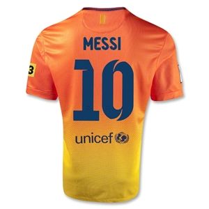 Nike Barcelona 12/13 MESSI Away Soccer Jersey