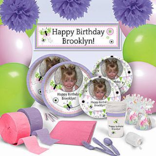 Butterfly Wishes Personalized Ultimate Party Pack