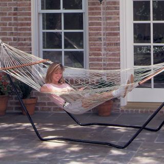 Texsport High Island Rope Hammock with Steel Stand Multicolor   14285