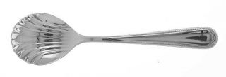 Lenox Swedish Lodge (Stainless) Sugar Shell Spoon   Stainless, 18/8,18/10 Glossy